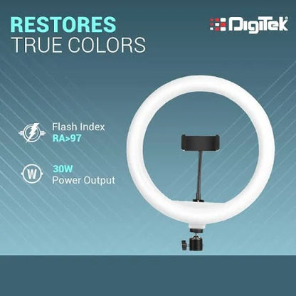 DIGITEK DRL-14C Professional Dual Temperature LED Ring Light